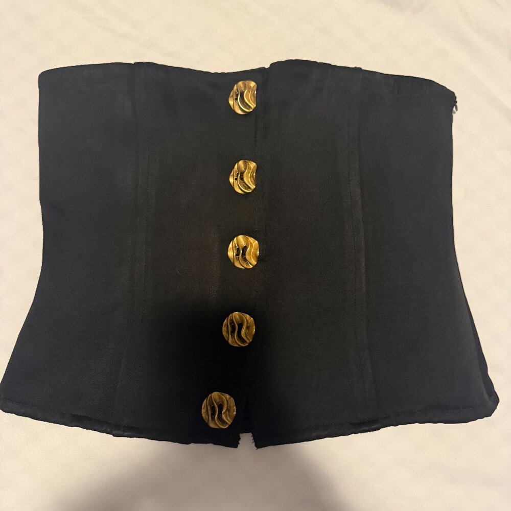 ZARA STRAPLESS TOP
